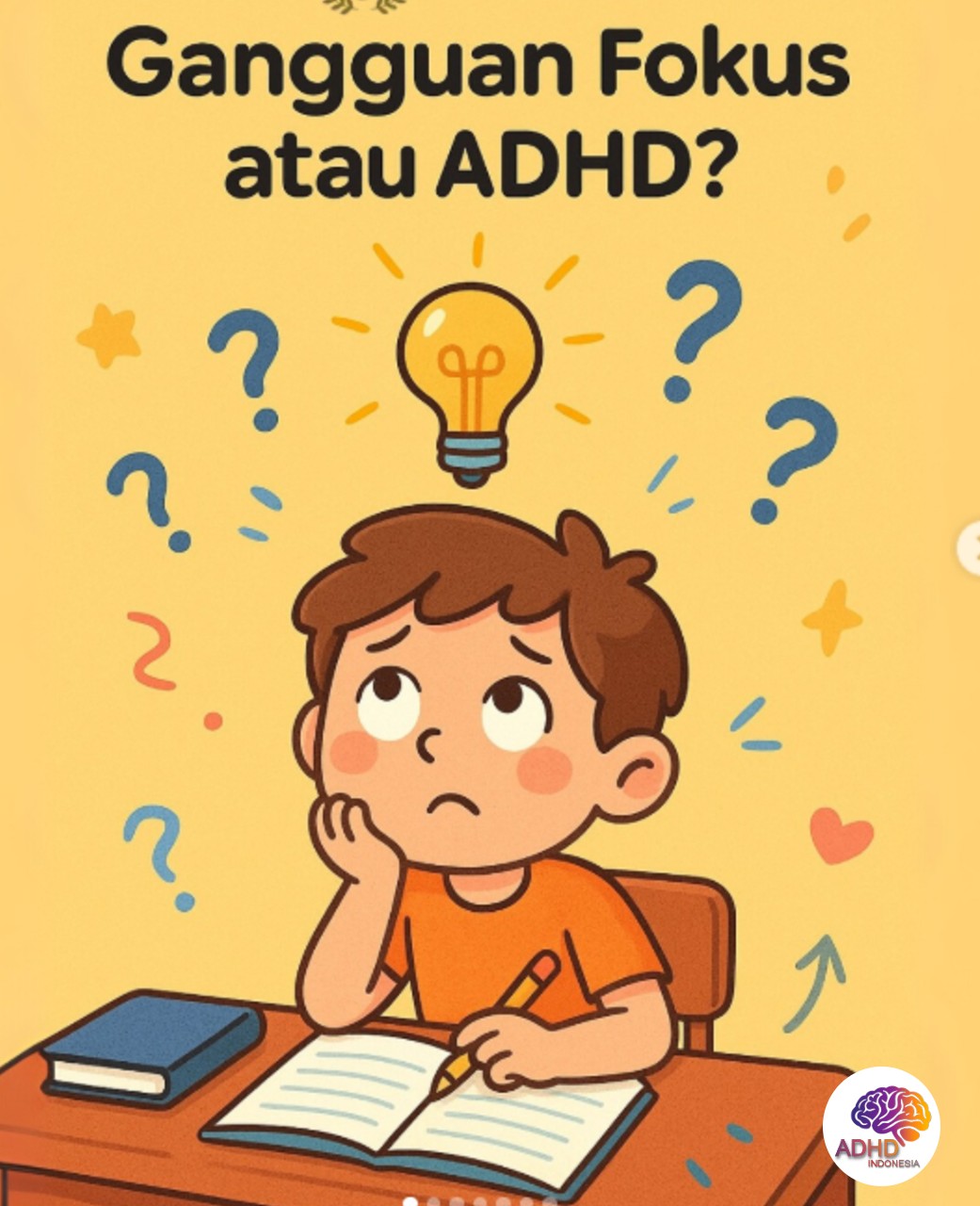 ADHD dan Kesulitan Fokus Anak: Edukasi untuk Keluarga di Kota Pekalongan